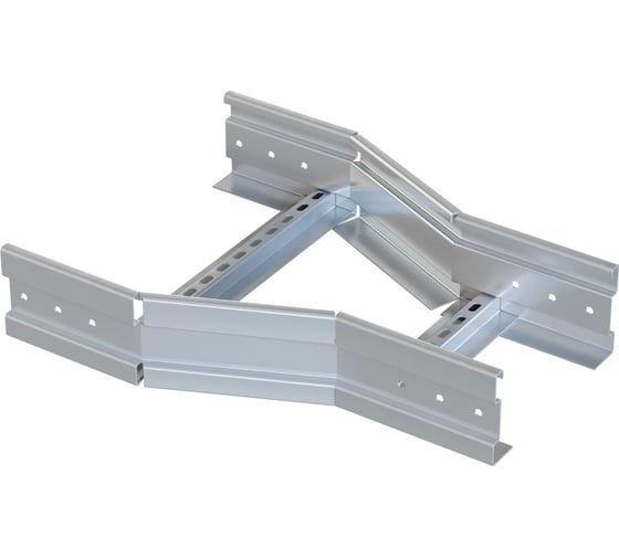 Центральный лестничный усиленный переходник по ширине EKF 100x400x300 мм, 2 мм, HDZ wcltp100х400х300-2-HDZ 1