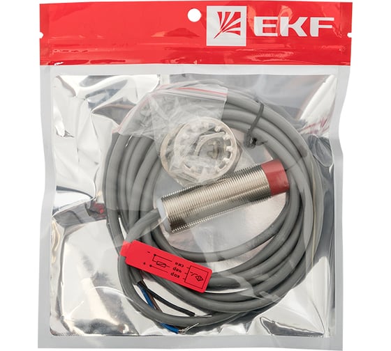 Бесконтактный индуктивный датчик EKF PROXIS-2-18-08-P-NO-2
