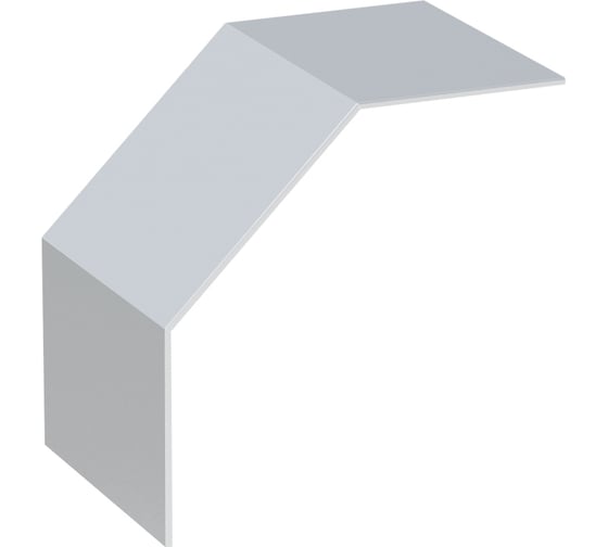 Усиленная крышка EKF на вертикальный внешний лестничный угол 90 градусов 100x400 мм (2 мм) kvoltp90100400-2 1