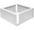 Цоколь к ВРУ EKF Unit S IP31 (200x450x450) PROxima mb15-08-04-03 2