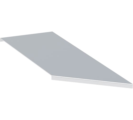 Крышка для переходника по ширине EKF левостороннего лестничного усиленная 100x800x300 мм (2 мм) HDZ kwlltp100х800х300-2-HDZ 1