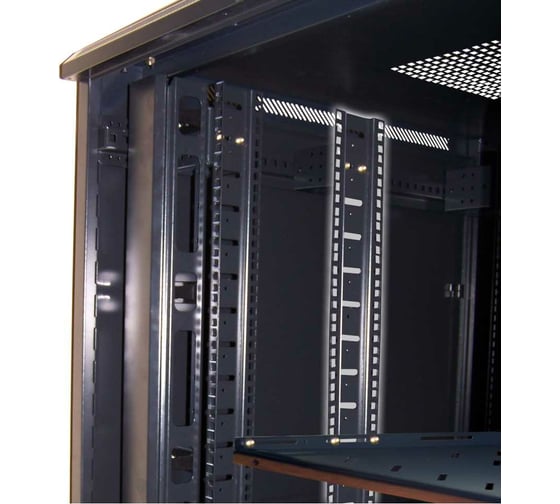 Транзитные направляющие TWT для шкафов серии Business, 42U, 2 шт., черные CBB-TRMP-42U TWT-CBB-TRMP-42U 1
