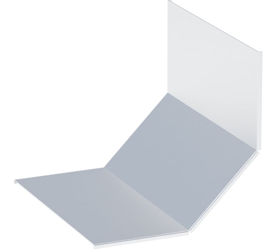 Усиленная крышка EKF на вертикальный внутренний лестничный угол 90 градусов 100x600 мм (2 мм) kviltp90100600-2 1