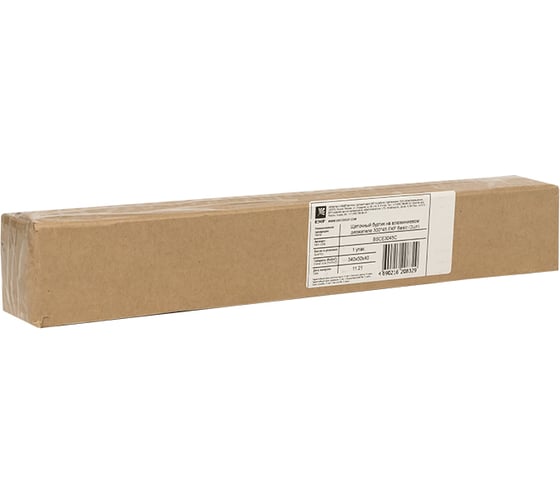 Щеточный буртик на алюминиевом держателе EKF 300*45 ЕKF Basic (2шт) BSCE3045C