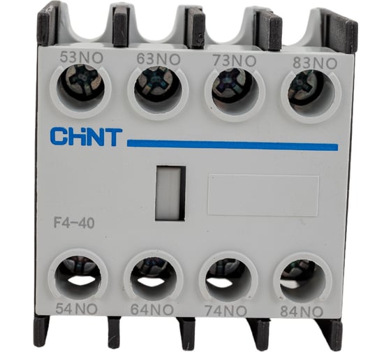 Контактная приставка CHINT доп. контакты F4-40 к контактору NC1 и NC2 (R) 257026