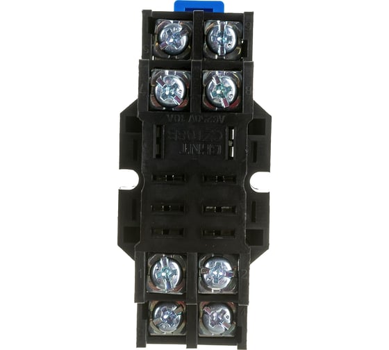 Розетка CHINT CZT08B-01 для NJDC-17(D)/2Z 2 контакта 10А 289998