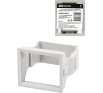 Лицевая панель TDM ELECTRIC для выреза в шкафу ПЛ-3, 3 модуля, пластик, без дверцы, IP40, серая SQ0827-0012