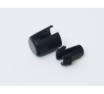 Монтажная колодка (держатель для провода) №1 Interior Electric 100шт. Цвет: Черный КМ-01/02