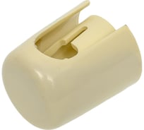 Монтажная колодка (держатель для провода) №2 Interior Electric 100шт. Цвет: Слоновая кость КМ-02/04