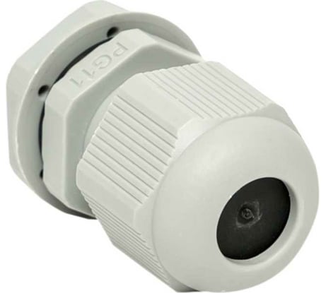 Сальник EKF PG11 IP54 (4 шт) d отверстия 19 мм / d проводника 5-10 мм plc-pg-11-4-r