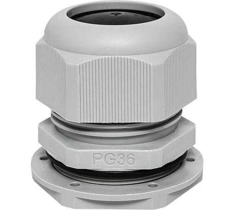 Сальник EKF PG36 IP54 d отверстия 46 мм / d проводника 22-32 мм PROxima plc-pg-36-1-r