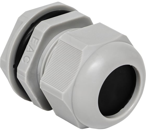 Сальник EKF PG21 IP54 (2 шт) d отверстия 28 мм / d проводника 13-18 мм PROxima plc-pg-21-2-r