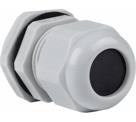 Сальник EKF PROxima PG19, IP54, d отверстия 23 мм, d провода 12-15 мм, 20 штук plc-pg-19-r