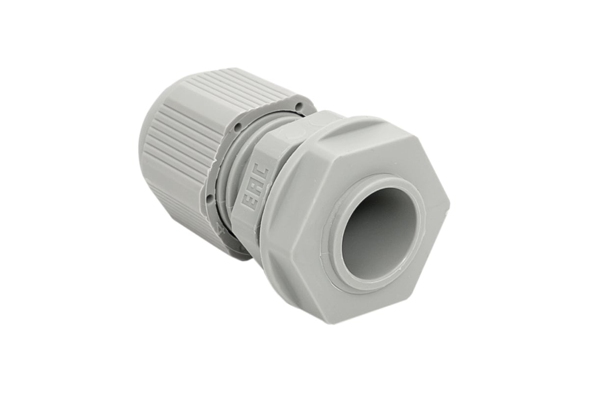 Сальник EKF PROxima PG9, IP54, d отверстия 16 мм, d провода 4-8 мм, 20 ...