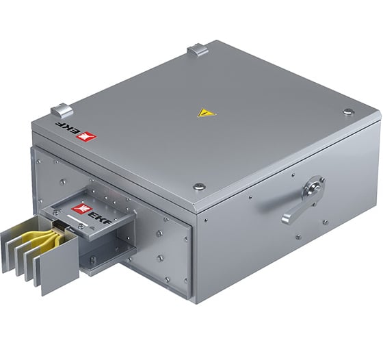 Концевая кабельная коробка EKF 1000 А IP55 AL 3L+N+PE(ШИНА) HPA10KK55 1