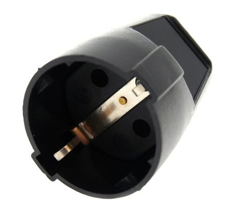 Штепсельная евророзетка Volsten S1-MZ, 9354