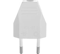 Штепсельная евровилка белая Volsten S1-P, 9355