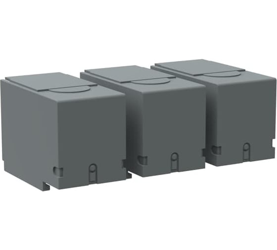 Комплект клеммных крышек ABB OTS250G1S/3 короткая серая комплект = 3 крышки 1SCA022731R8310