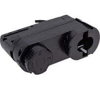 Адаптер для трехфазного шинопровода Uniel UBX-A61 BLACK 1 POLYBAG 09788