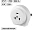 Розетка TDM ELECTRIC 32А 250В 2Р+РЕ СУ белая SQ1812-0006 2