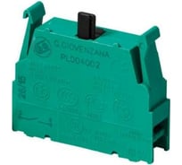 Контактный блок GIOVENZANA с клеммами под винт, нормально-разомкнутый, 10 штук/упаковка PL004002_10