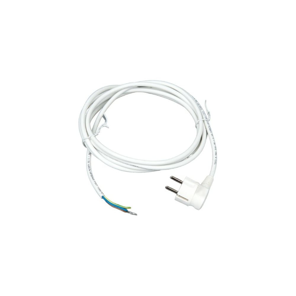 Шнур МПП УДЛИНИТЕЛЬ ПВС-ВП 3х0,75 L 3 м, белый 999000000002502 ...