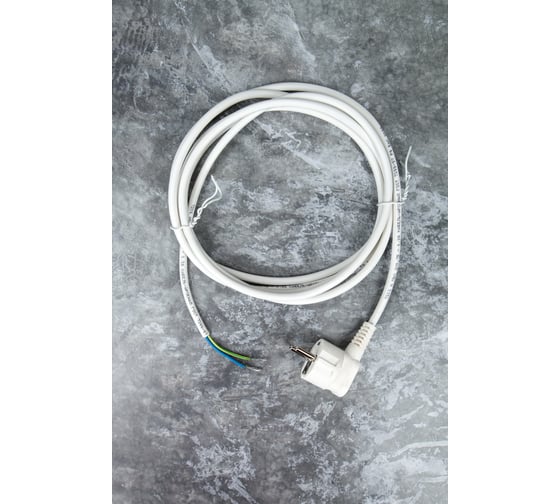 Шнур МПП УДЛИНИТЕЛЬ ПВС-ВП 3х0,75 L 3 м, белый 999000000002502