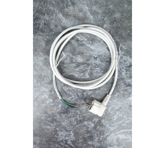 Шнур МПП УДЛИНИТЕЛЬ ПВС-ВП 3х1,5 L 3 м, белый 999000000002602