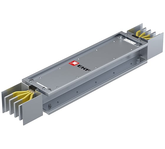 Прямая магистральная нестандартная секция EKF 1600 А IP55 AL 3L+N+PE(КОРПУС) длина 2,60м HPA16FM45X3_2600 1