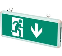 Наклейка S3 для аварийного светильника ДСА-503 328х119 "Указатель двери эвакуационного выхода" ФАZА 5035157