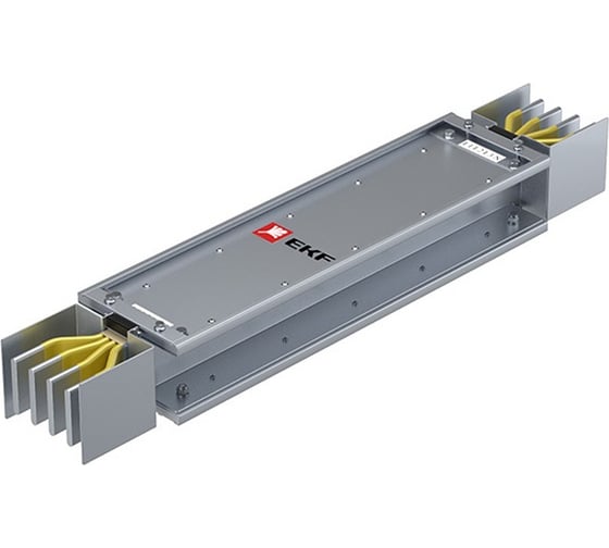Прямая магистральная нестандартная секция EKF 630 А IP55 AL 3L+N+PE(КОРПУС) длина 0,64м HPA06FM45X1_640 1