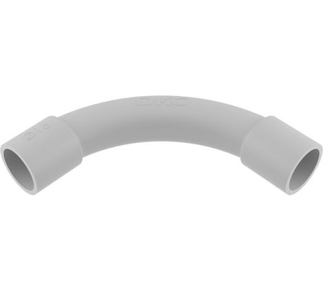 Поворот на 90 градусов DKC труба-труба, IP40, диаметр 16мм 50шт 50416