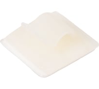 Держатель с самоклеющимся дном для проводов SapiSelco 19x10, уп.100шт полиамид 6.6 GAN.2MT.401