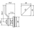 Замок TDM ELECTRIC 20-20/50 трехгранный ключ 9 шт SQ0825-0009 4