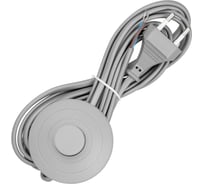 Шнур TDM ELECTRIC с ножным выключателем и плоской вилкой ШУН01В ШВВП 2x0,75мм2 SQ1305-0065