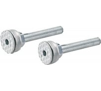 Ножка Hyperline M12x95 до 500 кг, цвет серебристый, для шкафов и стоек серий TTC2, TTB, TWFS-FC, TWB-FC, ORV 28912