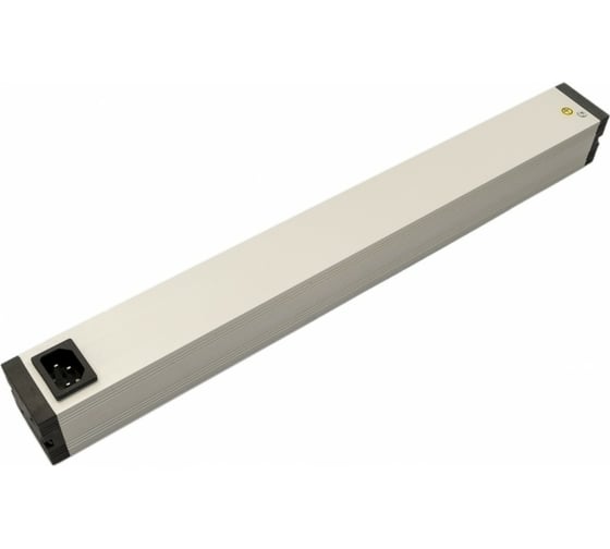 Блок розеток Hyperline для 19" шкафов, горизонтальный, 8 розеток Schuko, выключатель с подсветкой, без кабеля питания, вxодной разъем IEC320 C14 10А, 250В, 482.6x116.0x44.4мм (ШxГxВ), корпус алюминий 459579