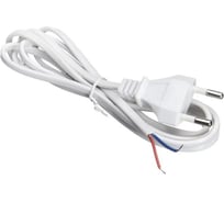 Кабель питания TWIST с вилкой без разъема 2*0,5мм2, 220V/2,5A, 3м, белый PCWP-3M-W