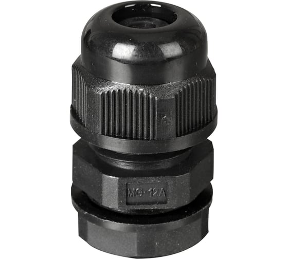 Сальник HLT MG LX 12 диаметр проводника 4-7мм IP68 -черный (100шт./уп) 083-01-40