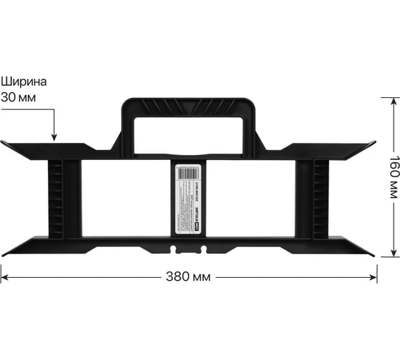 Рамка для провода TDM ELECTRIC черная SQ1306-0012