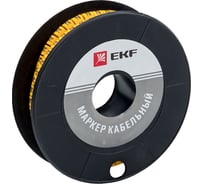 Маркировочное кольцо EKF 0-1.5мм N КМ 1000шт/ролл ЭКФ plc-KM-1.5-N