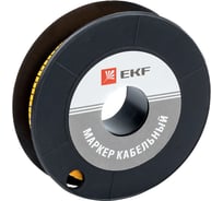 Маркировочное кольцо EKF 0-1.5мм 1 КМ 1000шт/ролл ЭКФ plc-KM-1.5-1