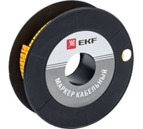 Кабельный маркер EKF PROxima 1,5 мм2 "7" 1000 шт. ЕС-0 plc-KM-1.5-7