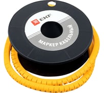 Кабельный маркер PROxima EKF 1,5 мм2 "5" 1000 шт. ЕС-0 plc-KM-1.5-5