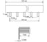 Шина соединительная TDM ELECTRIC 3П 63А PIN (штырь) 12PIN (инд. упак.) SQ0802-0103 3