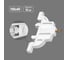 Суппорт-держатель TDM ELECTRIC ЭУИ для кабель-канала, 100x40, 10 штук SQ0402-0140 1
