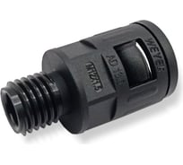 Муфта для гофрированных труб WEYER WQG-M12B/AD13.0 - коннектор прямой, нар. M12x1.5 WE0203400