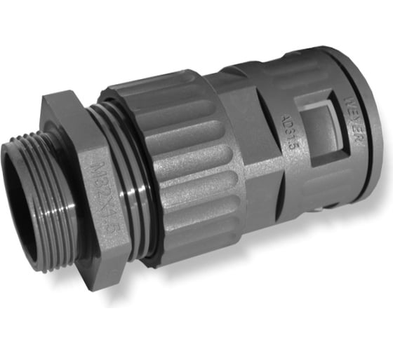 Муфта для гофрированных труб WEYER WQGZ-M32G/AD31.5 - коннектор прямой, нар. M32x1.5 WE0501000 1