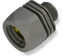 Муфта для гофрированных труб WEYER WQGD-M20G/AD21.2 - коннектор прямой, нар. M20x1.5 WE0800400