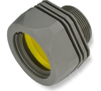 Муфта для гофрированных труб WEYER WQGD-M32G/AD34.5 - коннектор прямой, нар. M32x1.5 WE0800600